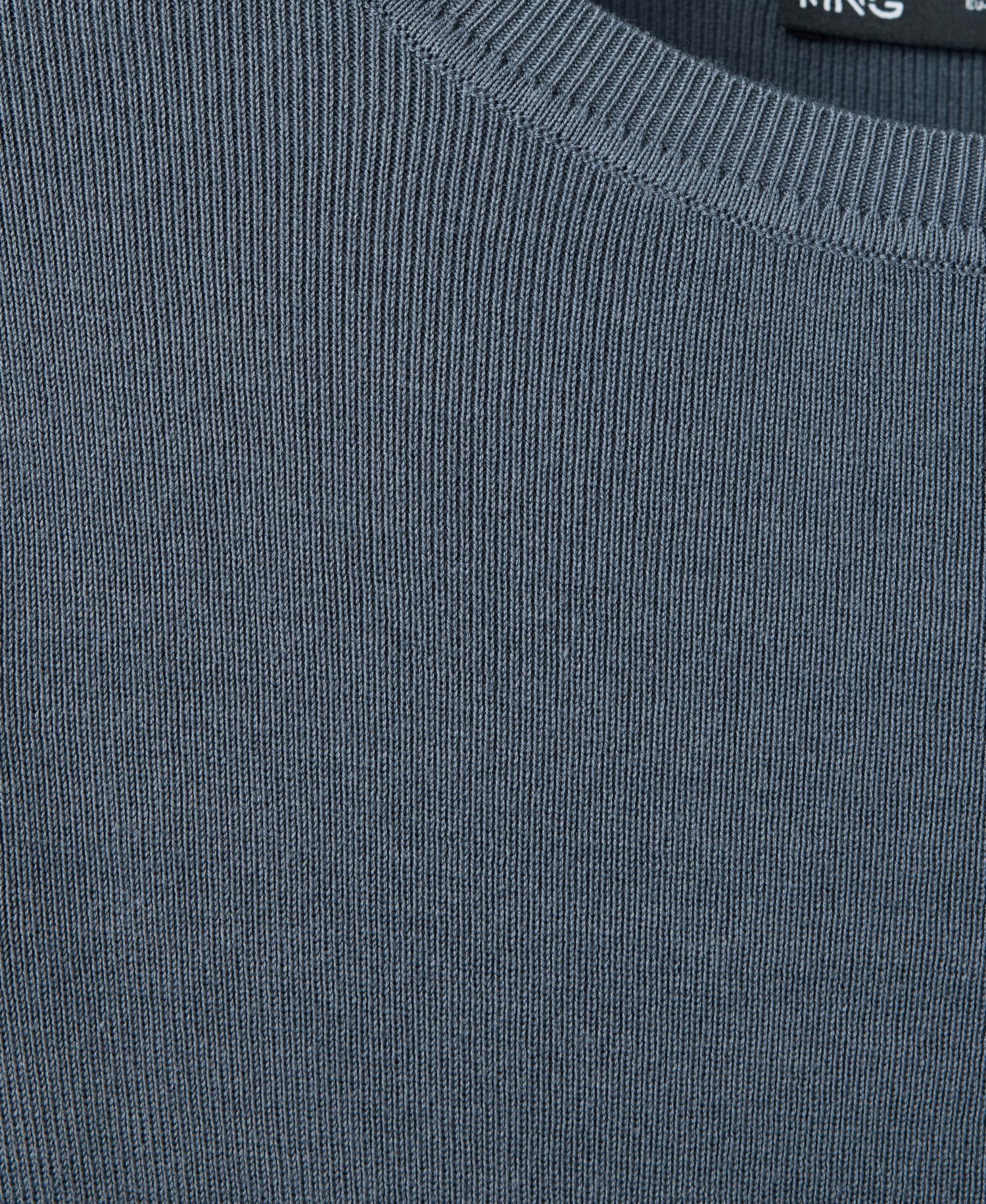 Women's Ruched Fine-Knit Sweater