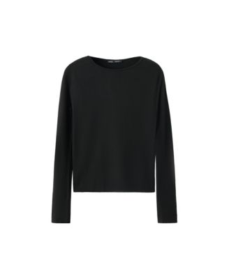 Women's Rira Fitted Boat-Neck Long-Sleeve Sweater