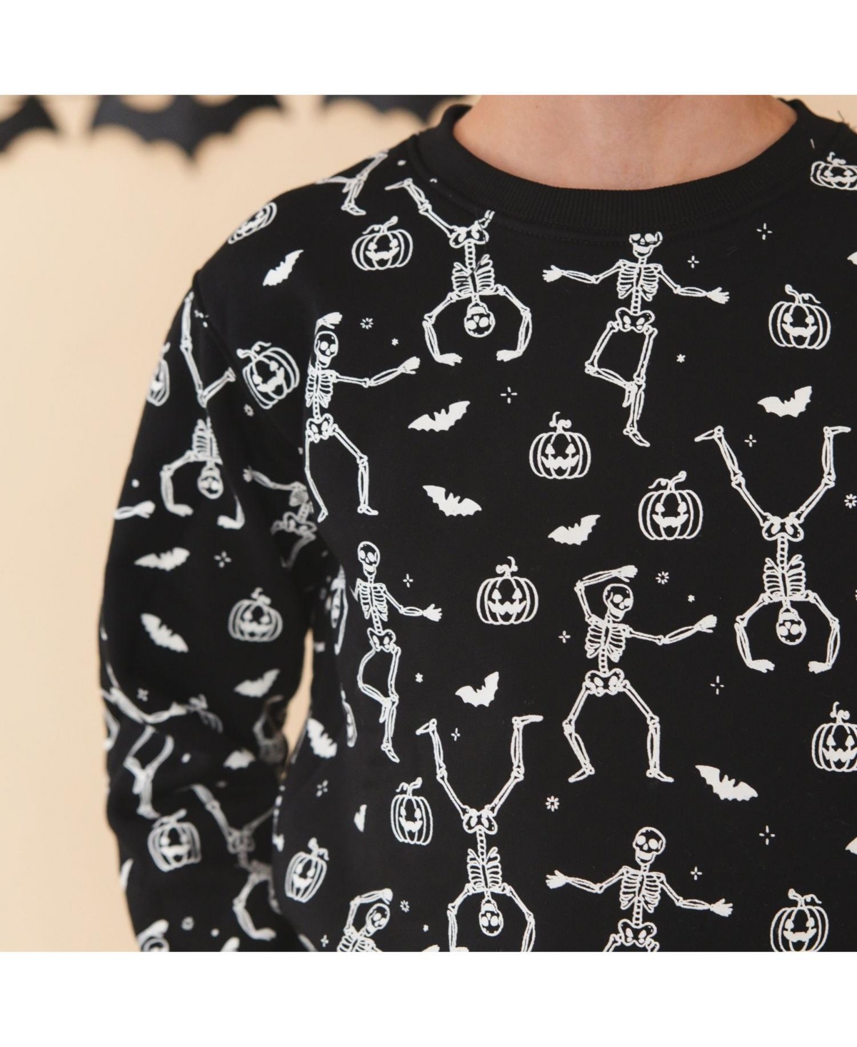 Sweet Wink Boys' 4-20 Glow-in-the-Dark Halloween Long-Sleeve Sweatshirt