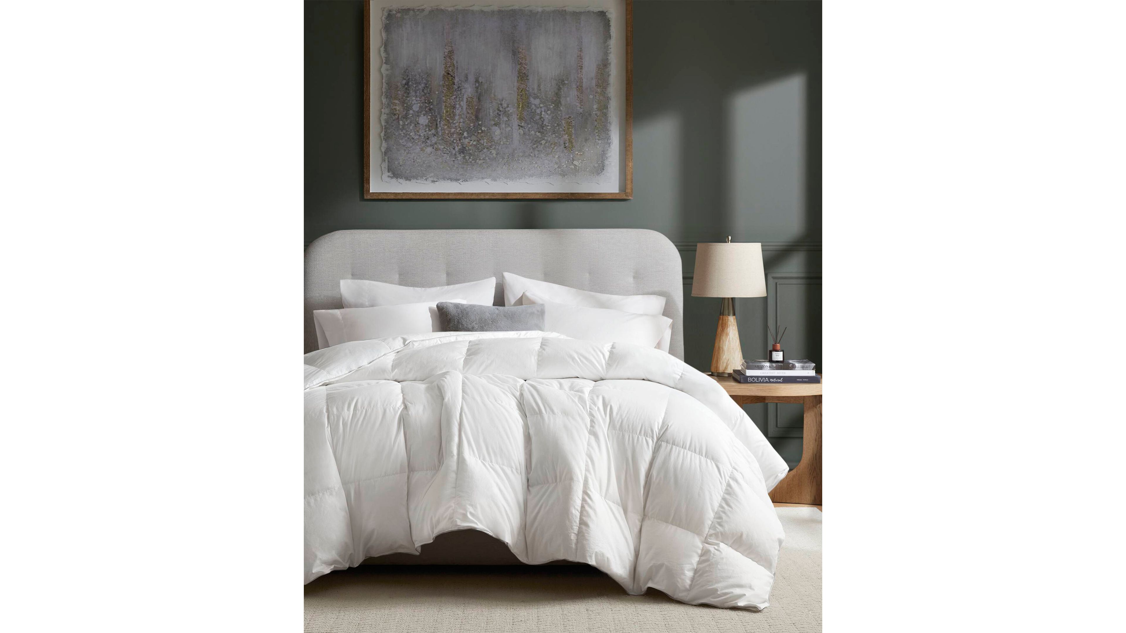 Harbor House White Goose Down Cotton Shell Comforters