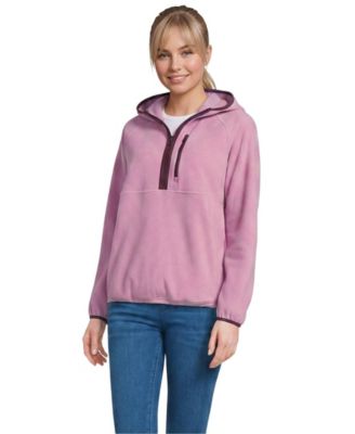 Women's Anyweather RainDefense Hooded Half Zip Fleece Pullover