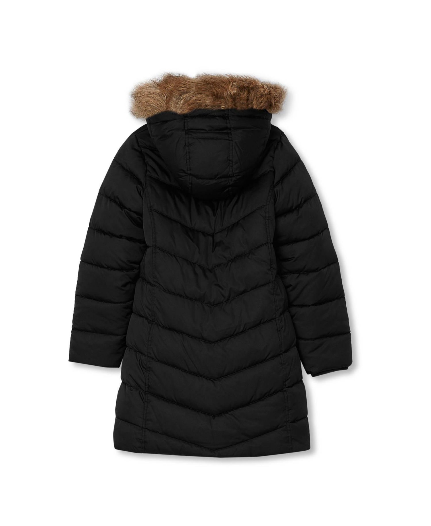Girls Fleece Lined Parka
