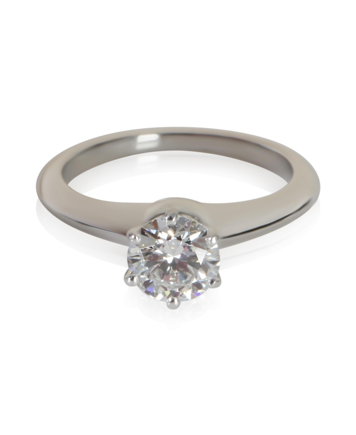 Pre-Owned Tiffany & Co ct Round Brilliant Diamond Engagement Ring
