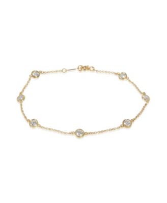 Yellow Gold Diamond Elsa Peretti Diamond By The Yard Bracelet