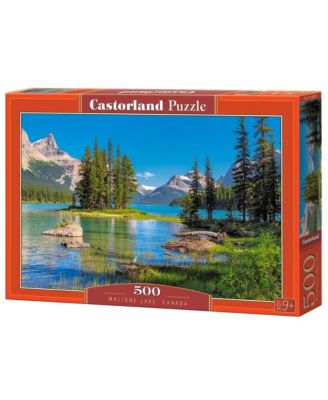 Maligne Lake, Canada 500 Piece Jigsaw Puzzle, Ages 14+
