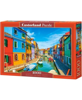 Burano Colors 1000 Piece Jigsaw Puzzle, Ages 14+