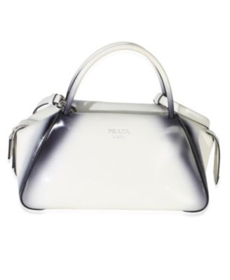 White Sfumato Spazzolato Medium Supernova Bag