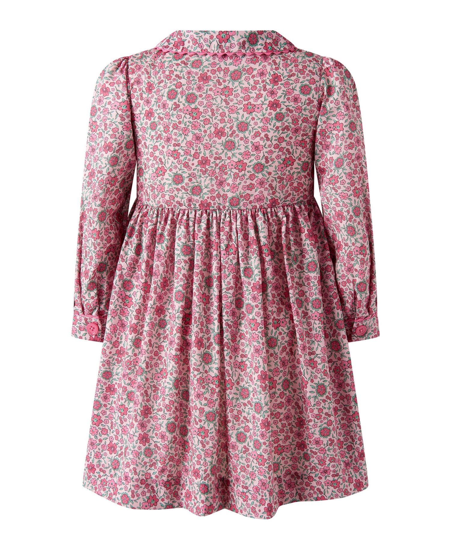 Toddler Girls' 2T-5T Cosmos Long-Sleeve Floral-Print Dress