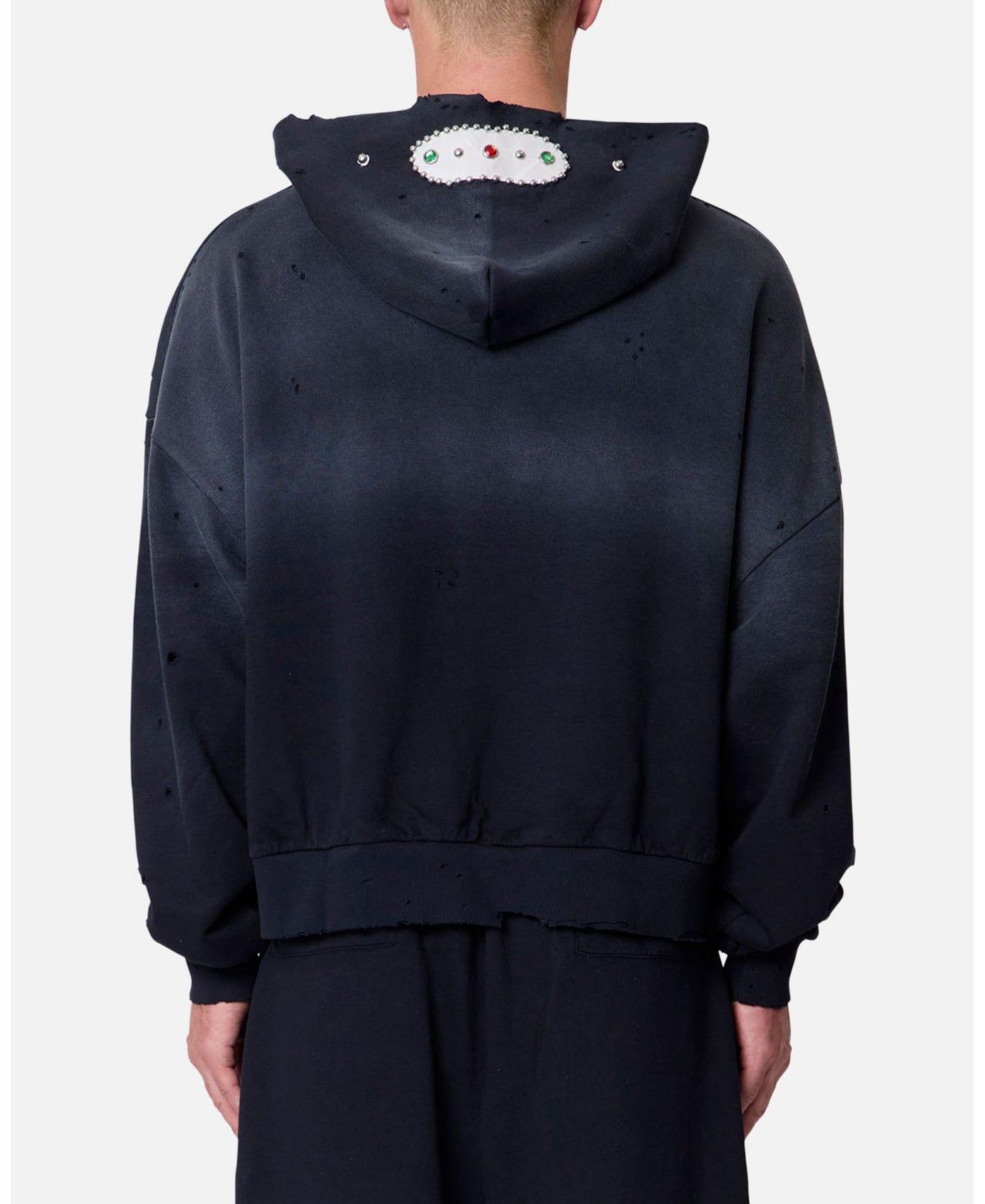 Мужское худи mnml Mojave Oversized Distressed — фото 4