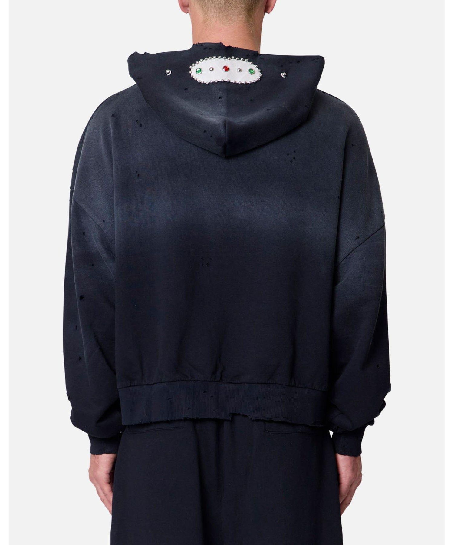Men's Mojave Oversized Distressed Hoodie