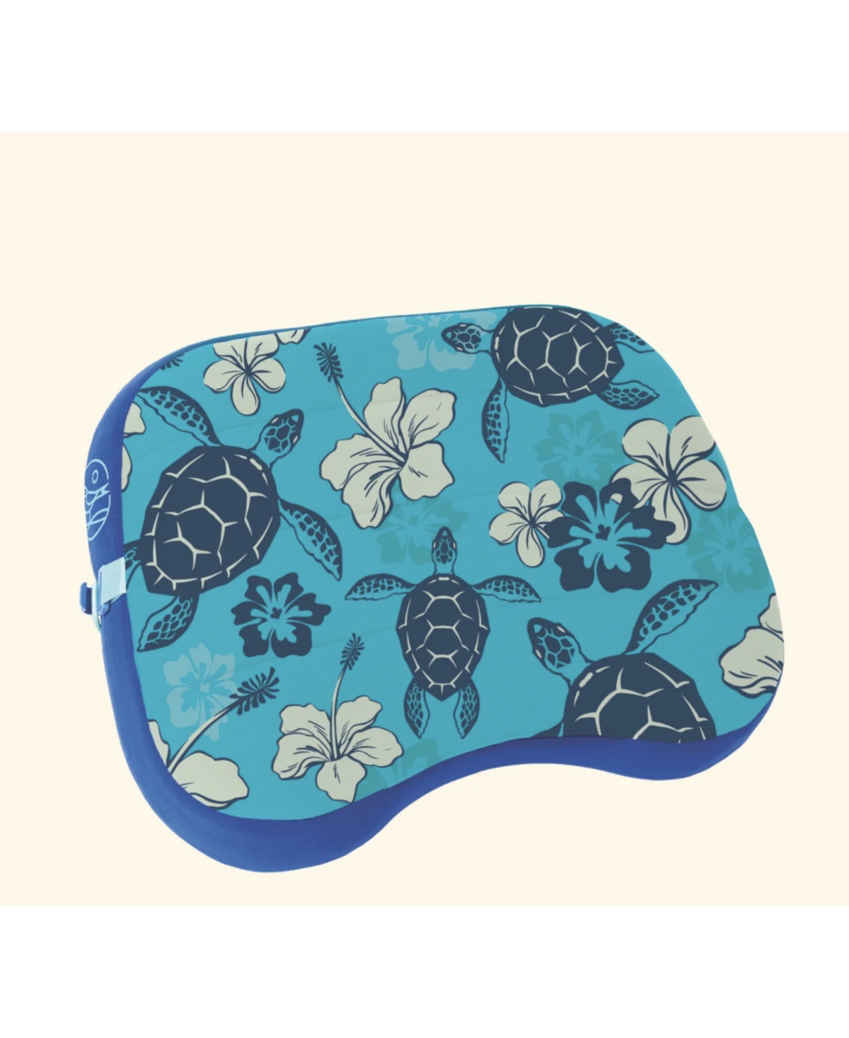 793664 Beach Pillow with Sandbag Anchor - Comfortable, Durable & Compact Wind-Resistant Travel Pillow for Beach Use, Caribbean Turtles