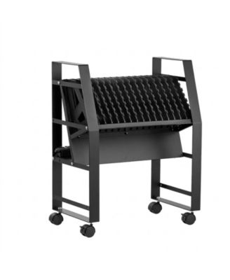 16 Surge-Protected 16-Device Mobile Charging Cart for Laptops, Tablets & Notebooks up to 15.6"