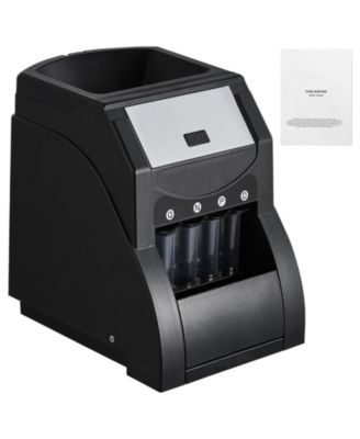 230 Coins Per Minute Automatic-Wrapping 4 Coin Tubes Coin Sorter Machine