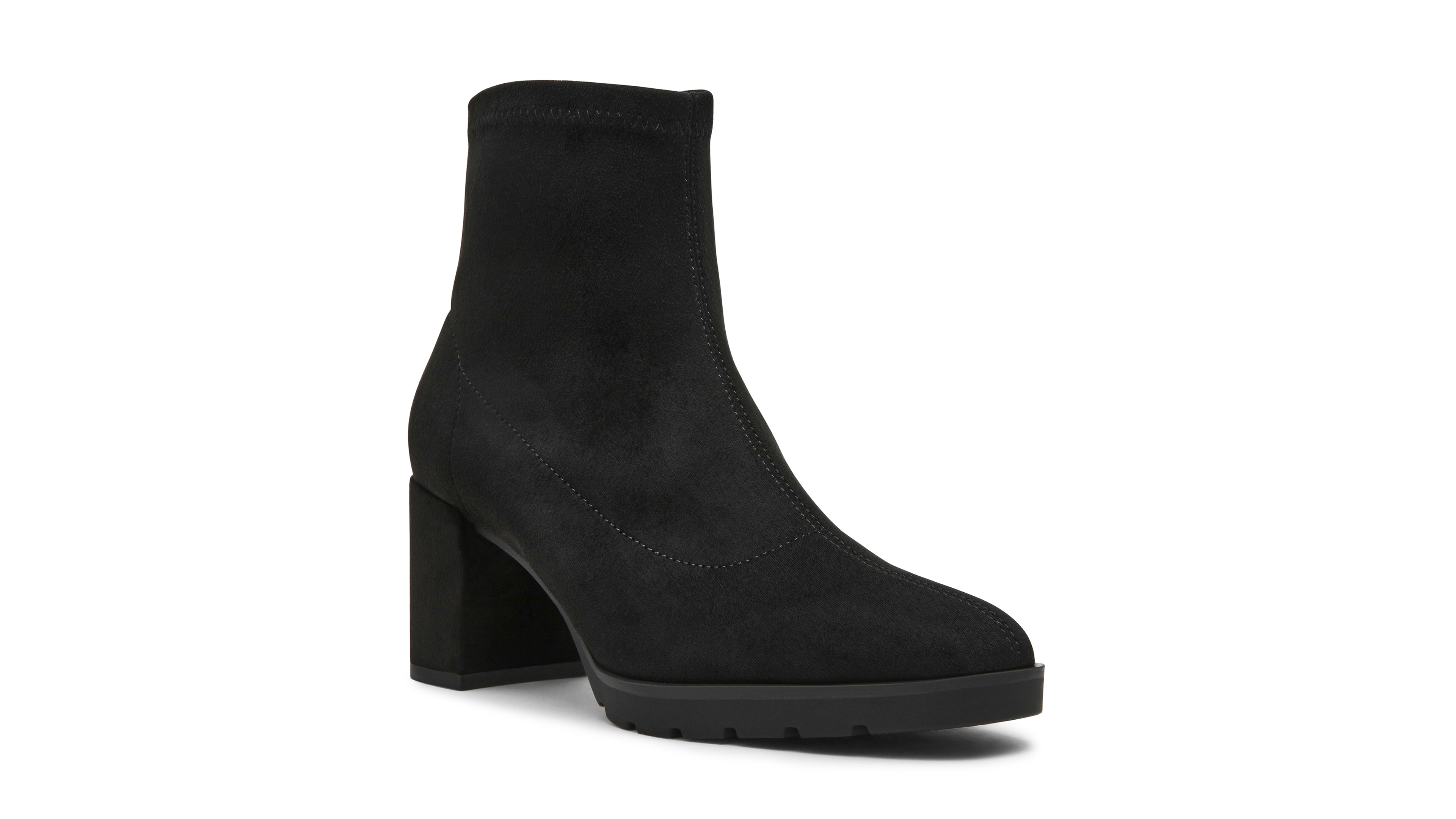 Anne Klein Women's Gabi Block Heel Square Toe Dress Booties