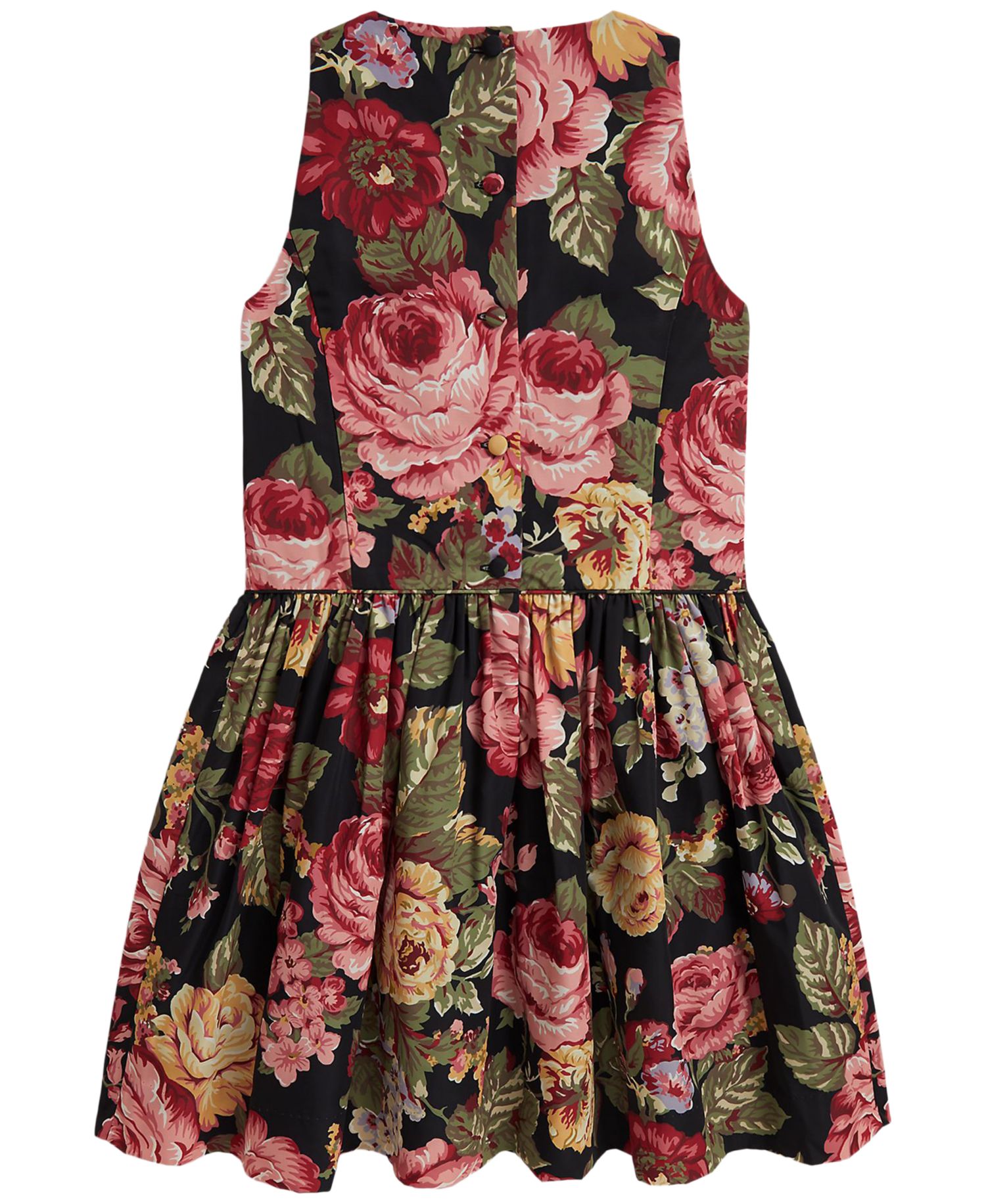 Girls' 7-16 Floral Fit-and-Flare Dress