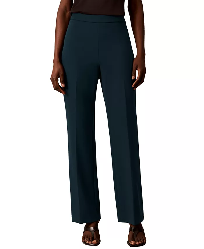 Women's High-Waisted Pull-On Bootcut Pants