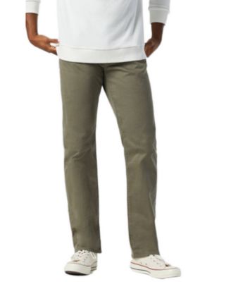 Men's Zach Straight-Leg Regular Rise Twill Pants