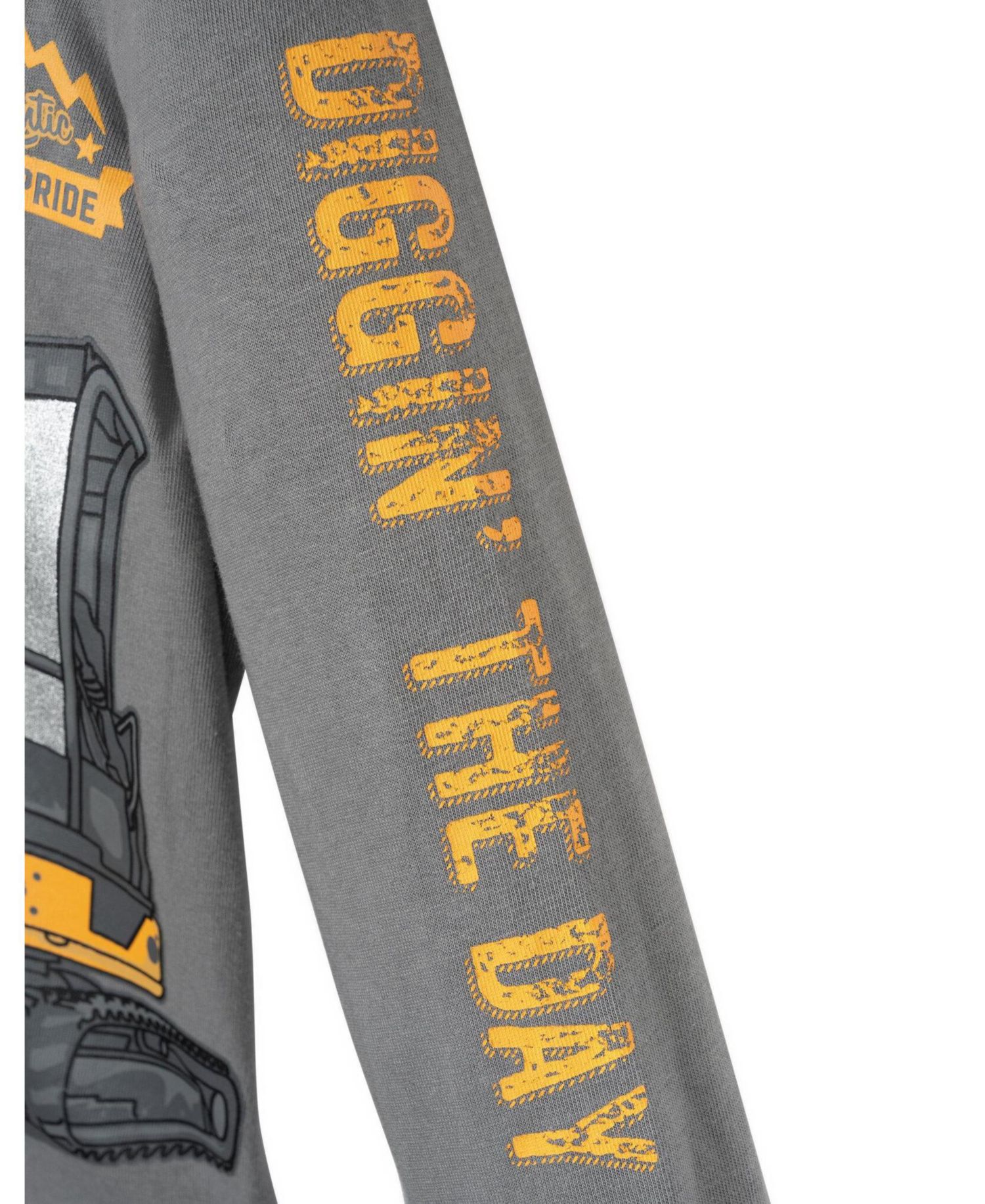 Boys' 4-20 Crossover-Neck Graphic-Print Pullover Hoodie