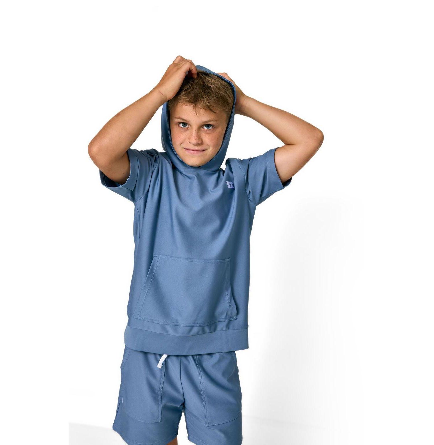 Boys' 2-16 Short Sleeve Hoodie