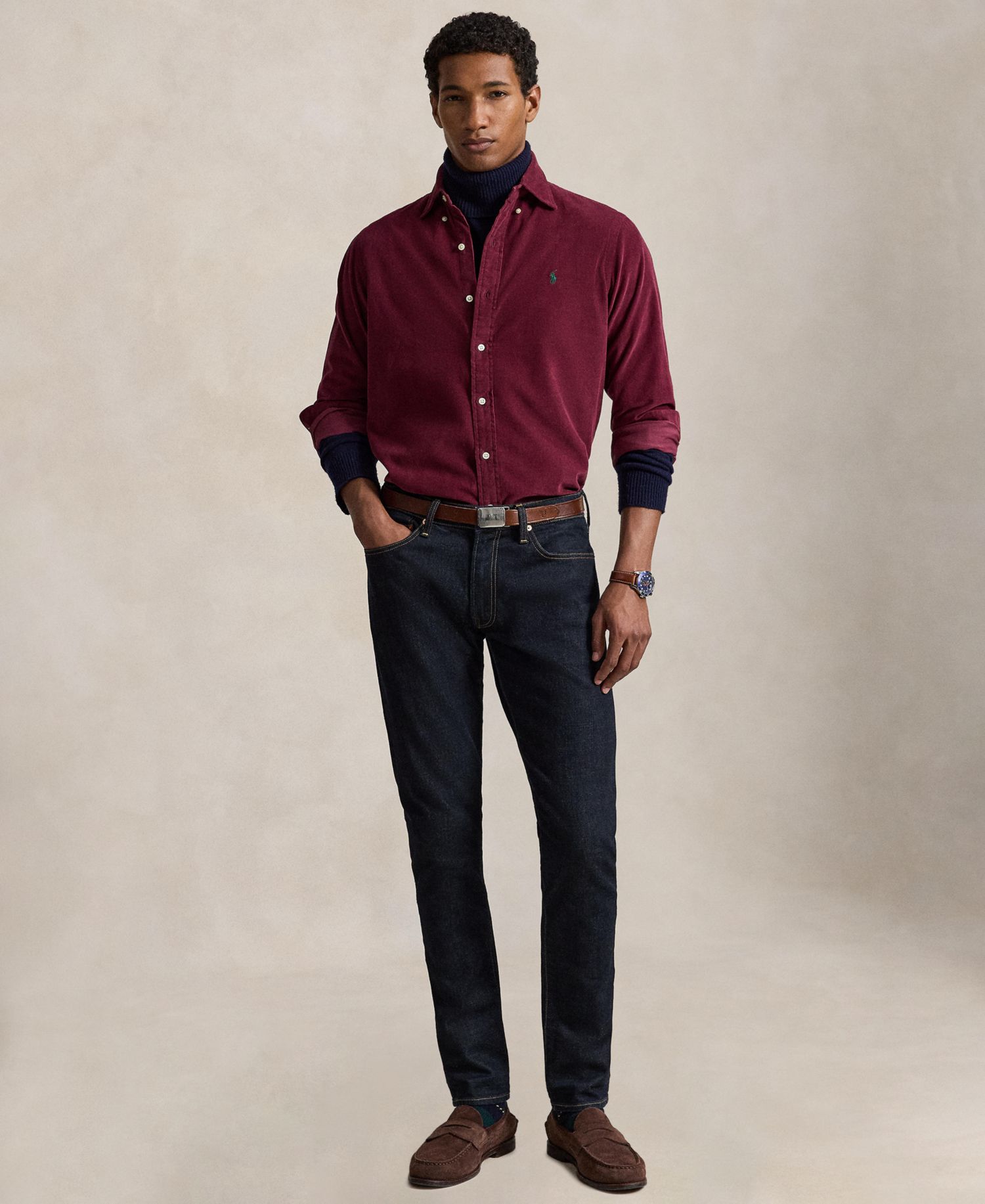 Men's Classic-Fit Corduroy Shirt