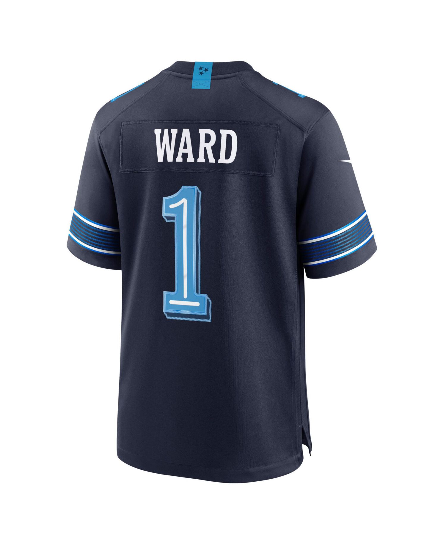 Men's Cameron Ward Navy Tennessee Titans 2026 Rivalries Collection Game Jersey