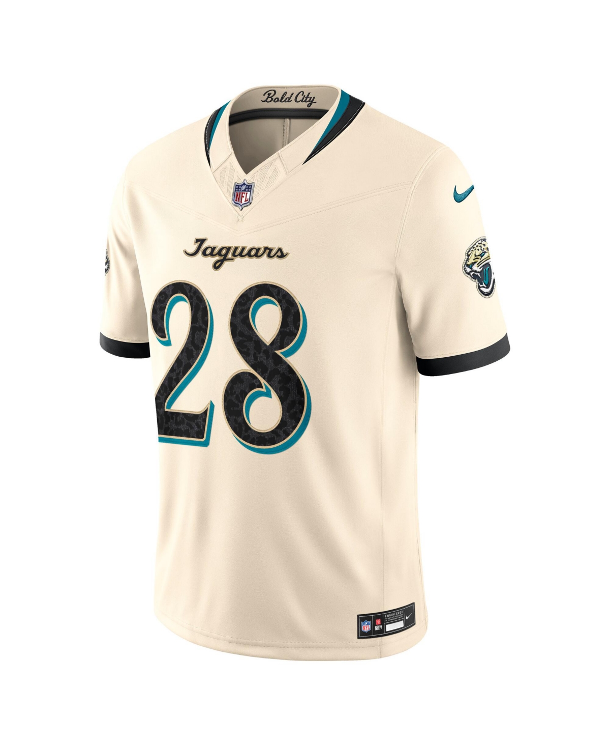 Nike Men's Fred Taylor Natural Jacksonville Jaguars 2026 Rivalries Collection Vapor F.u.s.e Stitched Limited Jersey