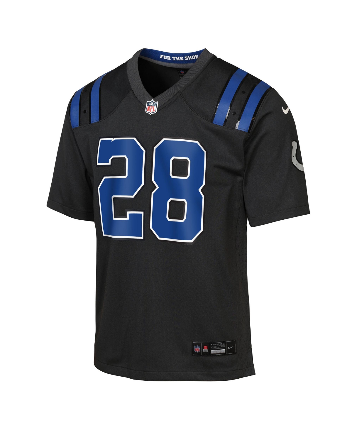 Nike Big Boys and Girls Jonathan Taylor Anthracite Indianapolis Colts 2026 Rivalries Collection Game Jersey
