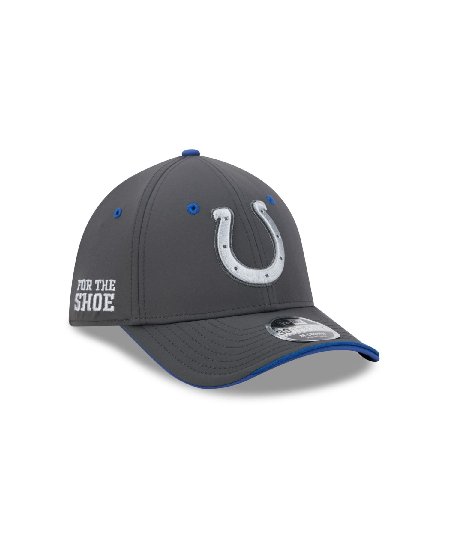 Men's Charcoal Indianapolis Colts 2026 Rivalries Collection 39THIRTY Flex Hat