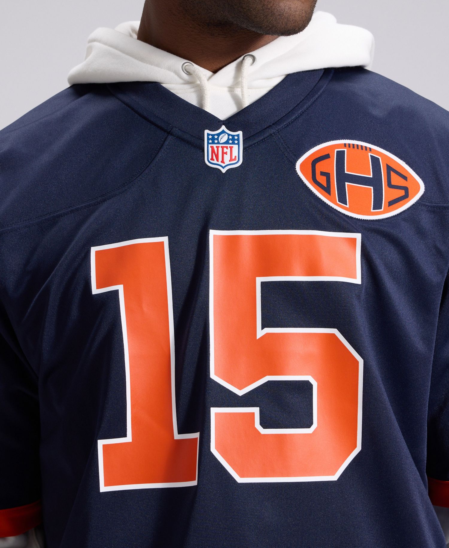 Men's Rome Odunze Navy Chicago Bears 2026 Rivalries Collection Game Jersey