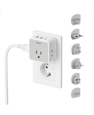 6-in-1 Travel Plug Adapter Kit