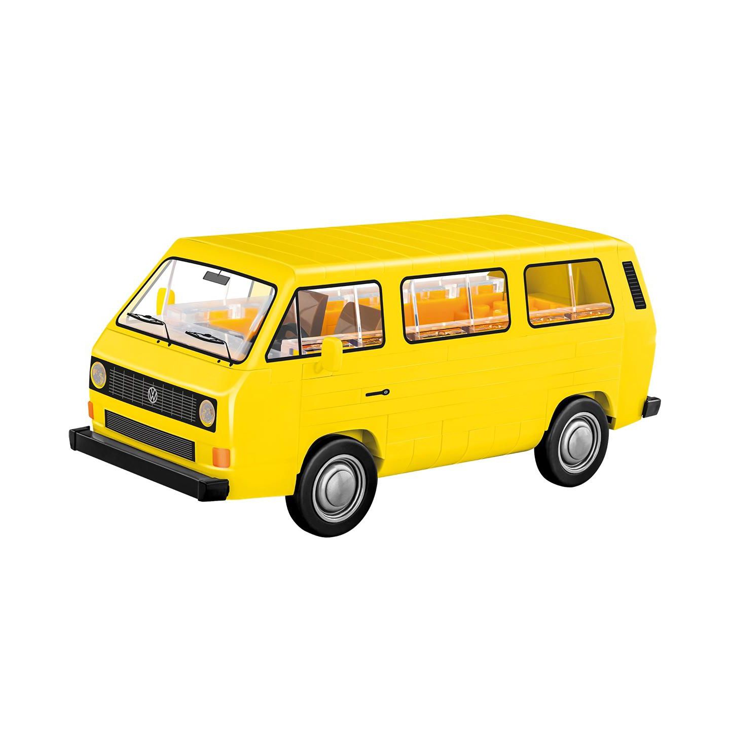 Детский конструктор COBI Volkswagen Transporter III (T3) 1979 123-Piece Building Set, Ages 7+ — фото 3