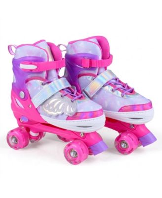 Adjustable Light-Up Roller Skates, Ages 9-14