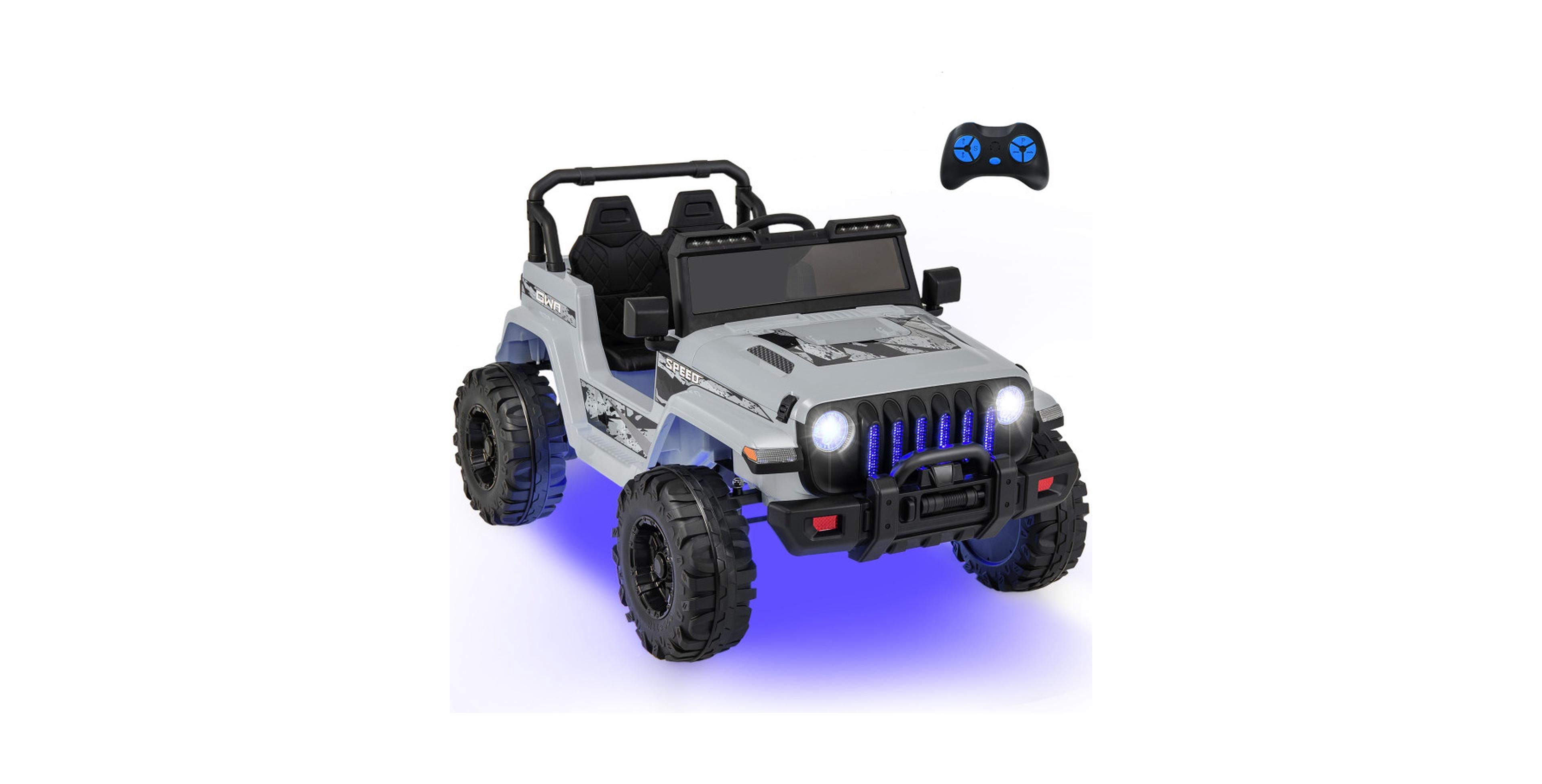 Hongge 12V Off-Road Ride-On Vehicle with Remote Control, 77 lbs Capacity, Ages 3+