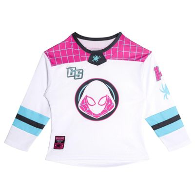 Toddler Girls Miles Morales (2T-4T) Athletic Hockey Jersey