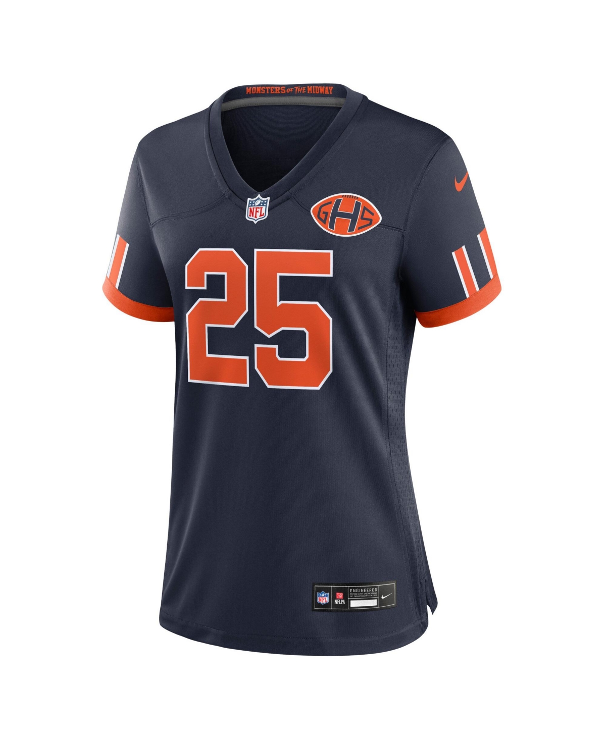 Nike Women's Kyle Monangai Navy Chicago Bears 2026 Rivalries Collection Game Jersey