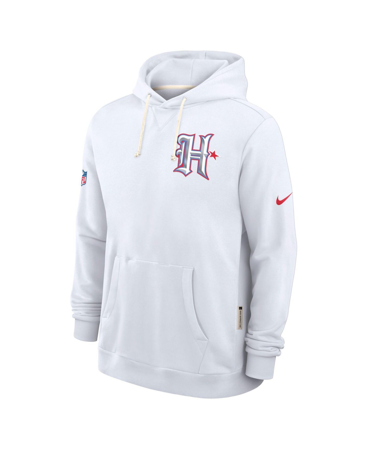 Men's White Houston Texans 2026 Rivalries Collection Sideline Pullover Hoodie