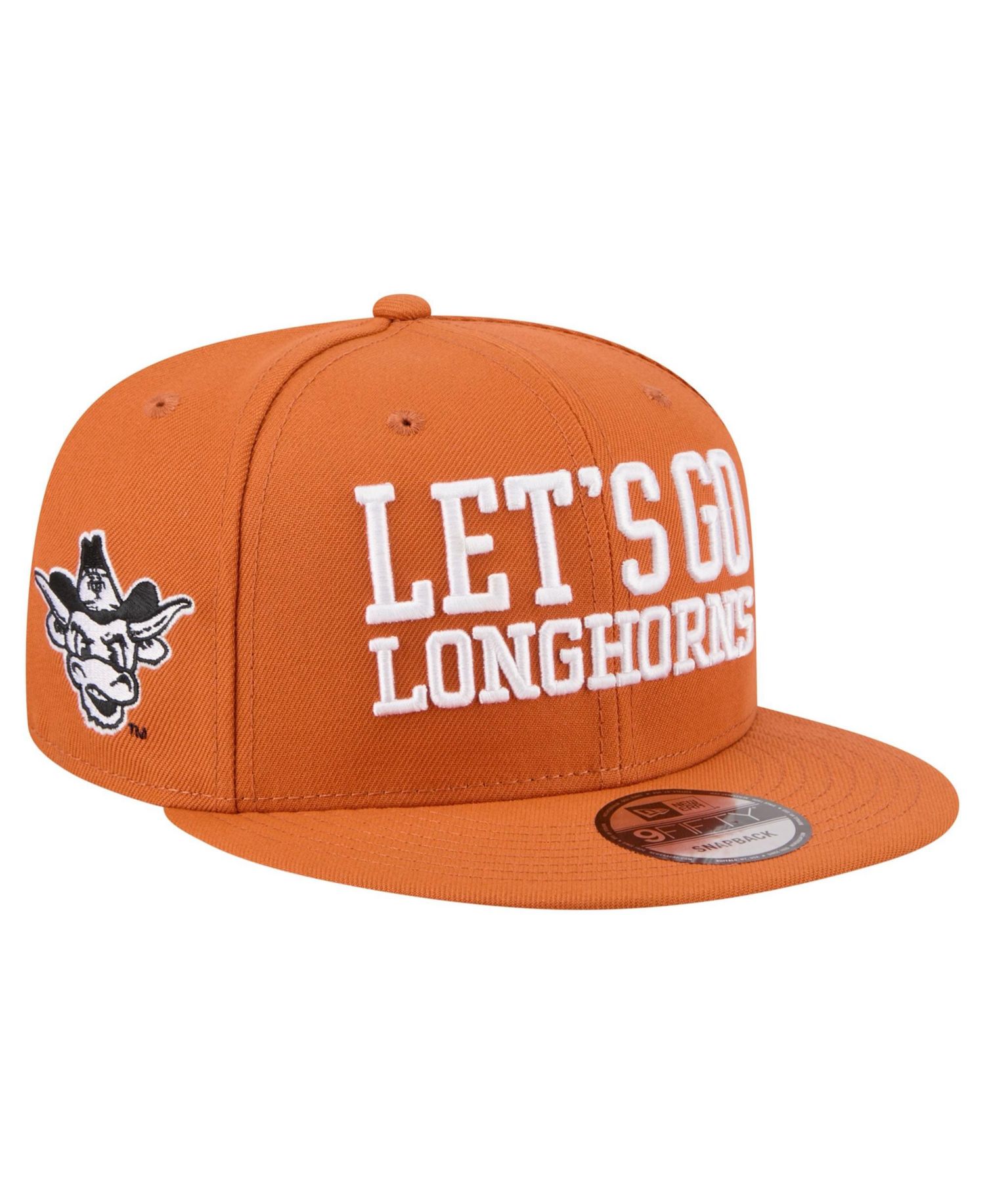 Men's Texas Orange Texas Longhorns Go Team 9FIFTY Snapback Hat