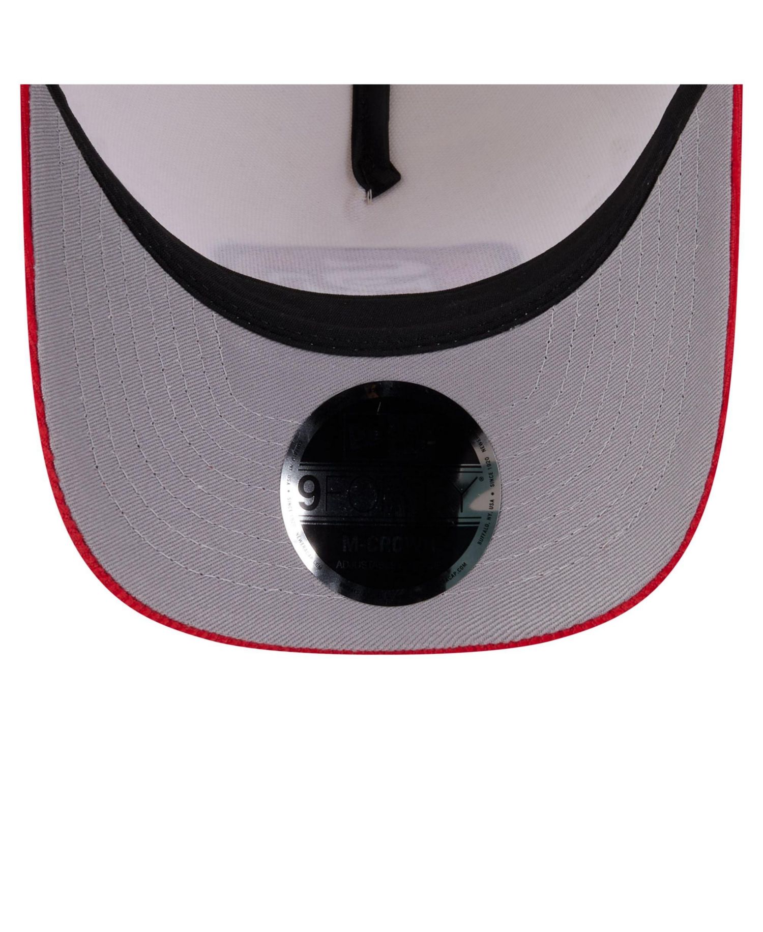 Men's Cream/Scarlet San Francisco 49ers Western 9FORTY A-Frame Adjustable Hat