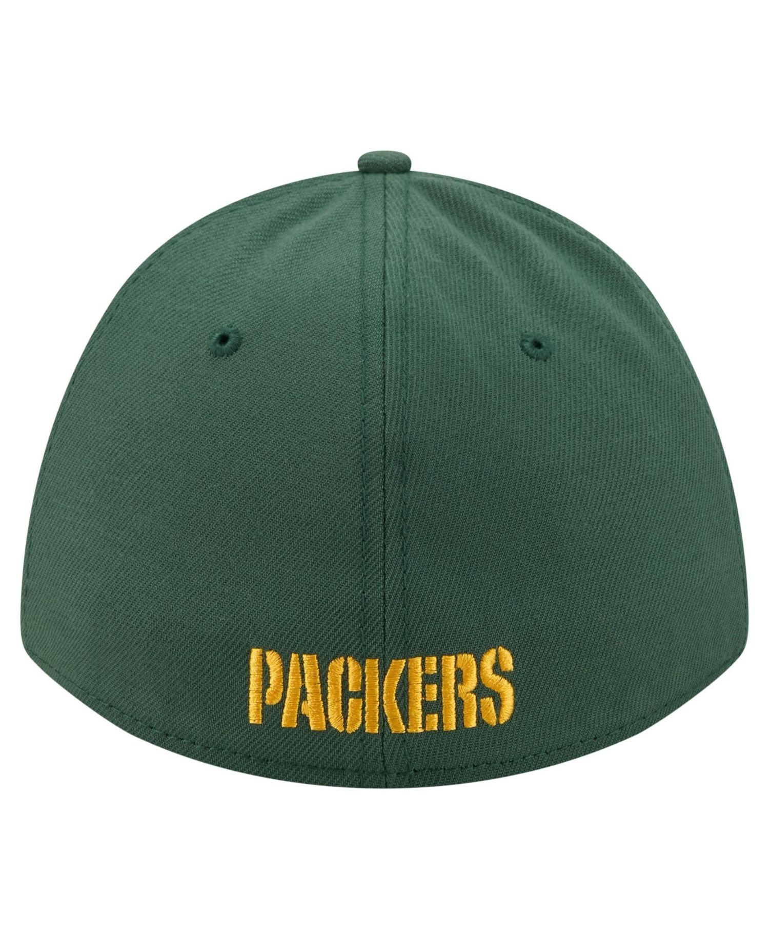 Men's Green Green Bay Packers 39THIRTY M-Crown A-Frame Stretch Hat