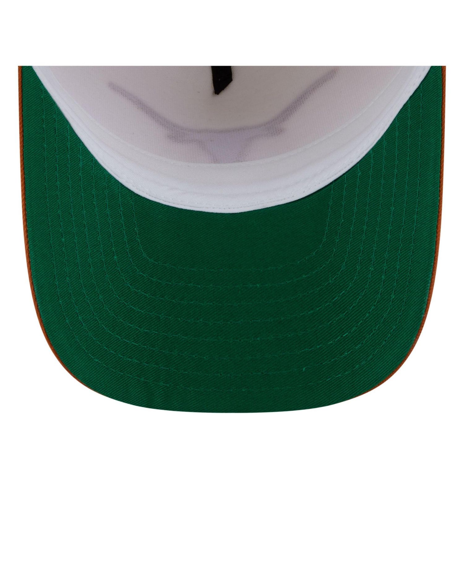 Men's and Women's White/Texas Orange Texas Longhorns A-Frame 9FIFTY Snapback Hat