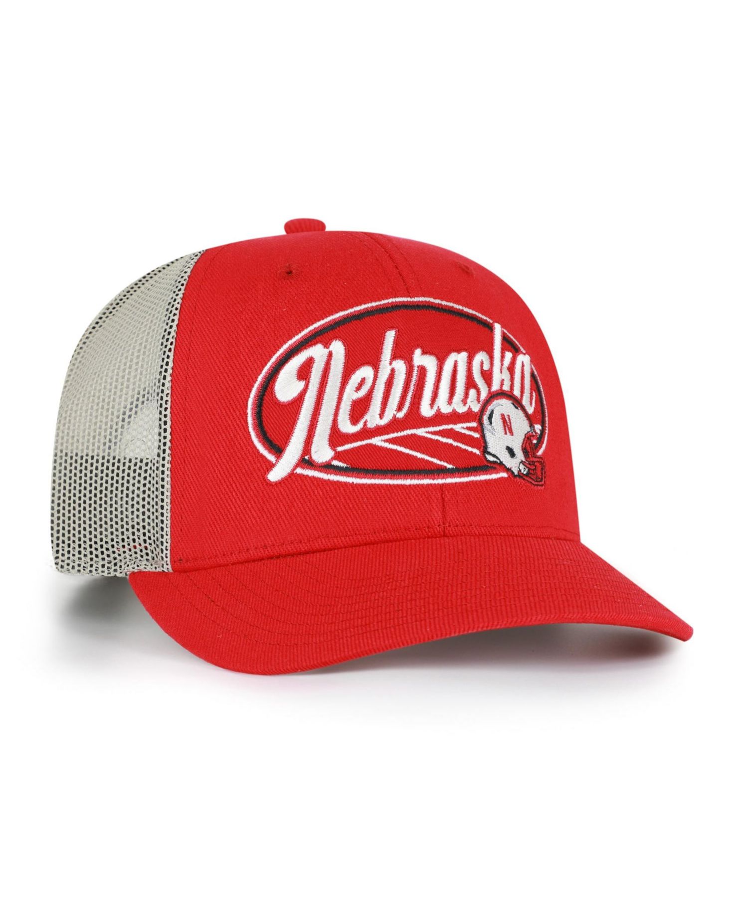 Men's and Women's '47 Scarlet Nebraska Huskers Enfield Adjustable Trucker Hat