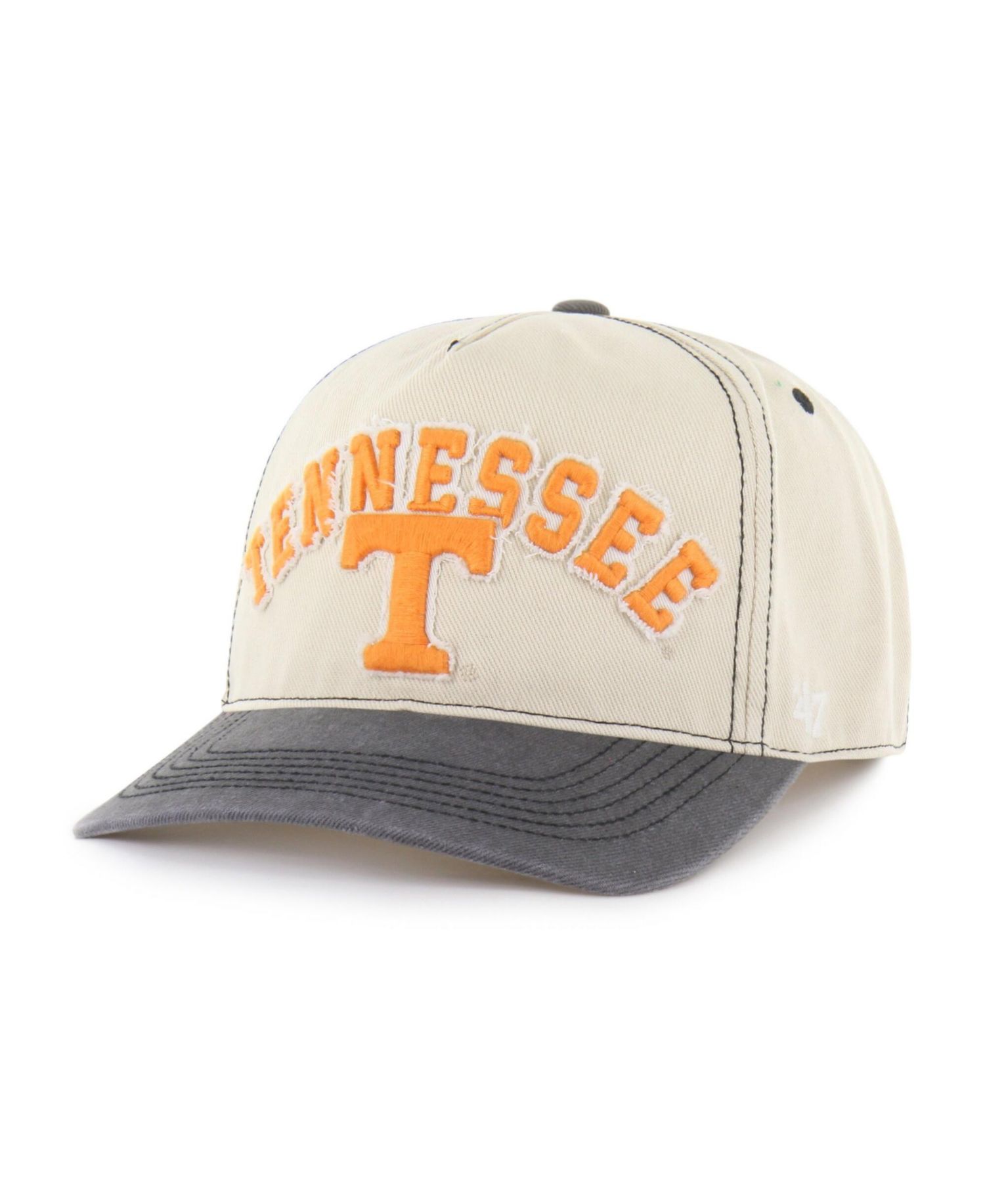 Men's and Women's '47 Tan/Black Tennessee Volunteers Well-Worn Calderwood Hitch Adjustable Hat