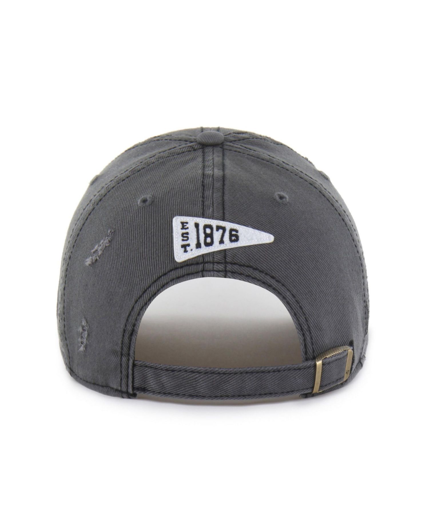 Men's and Women's '47 Charcoal Colorado Buffaloes Well-Worn Seymore Clean Up Adjustable Hat