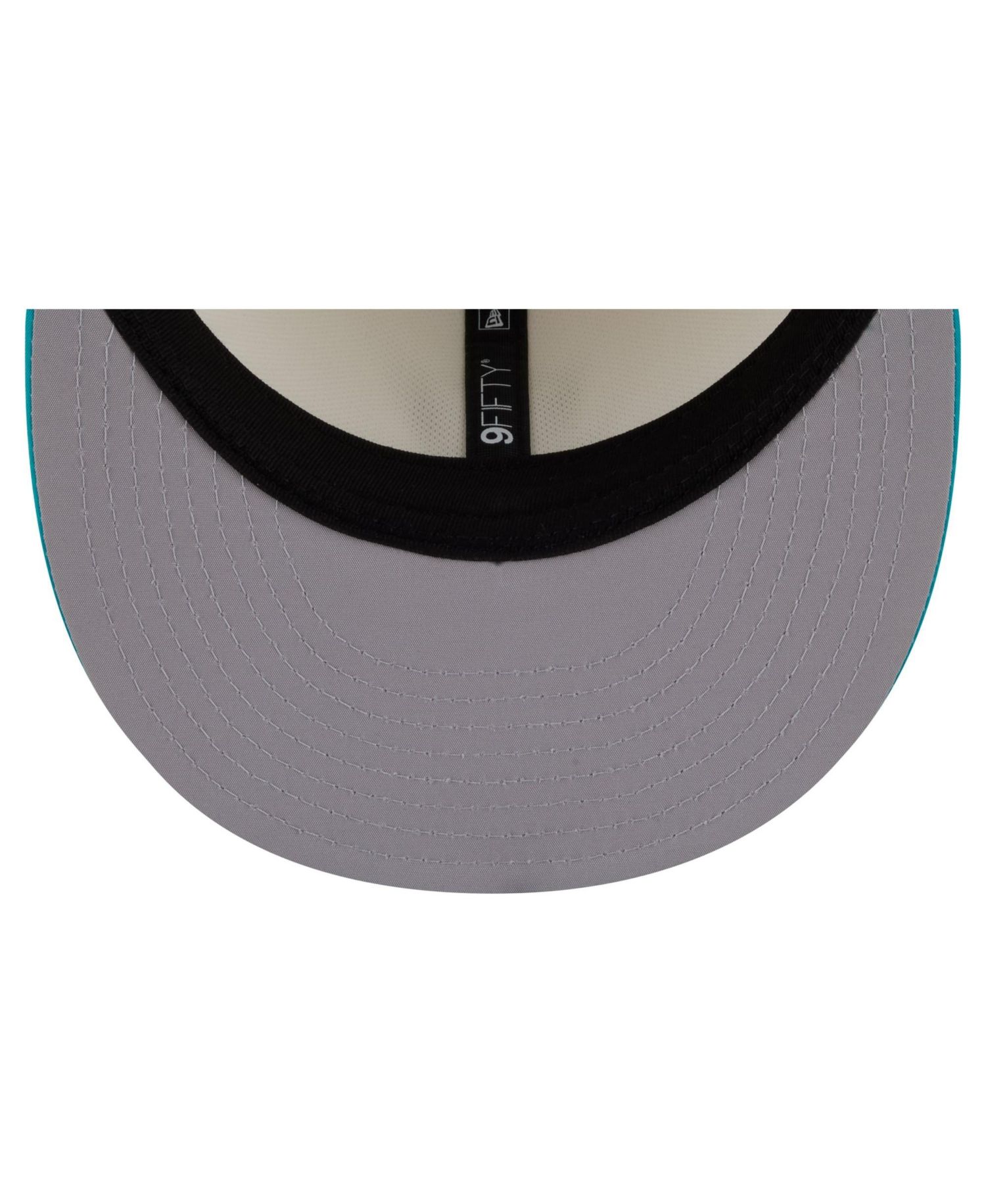 Men's Cream/Aqua Miami Dolphins 2026 NFL Training Camp 9FIFTY Snapback Hat