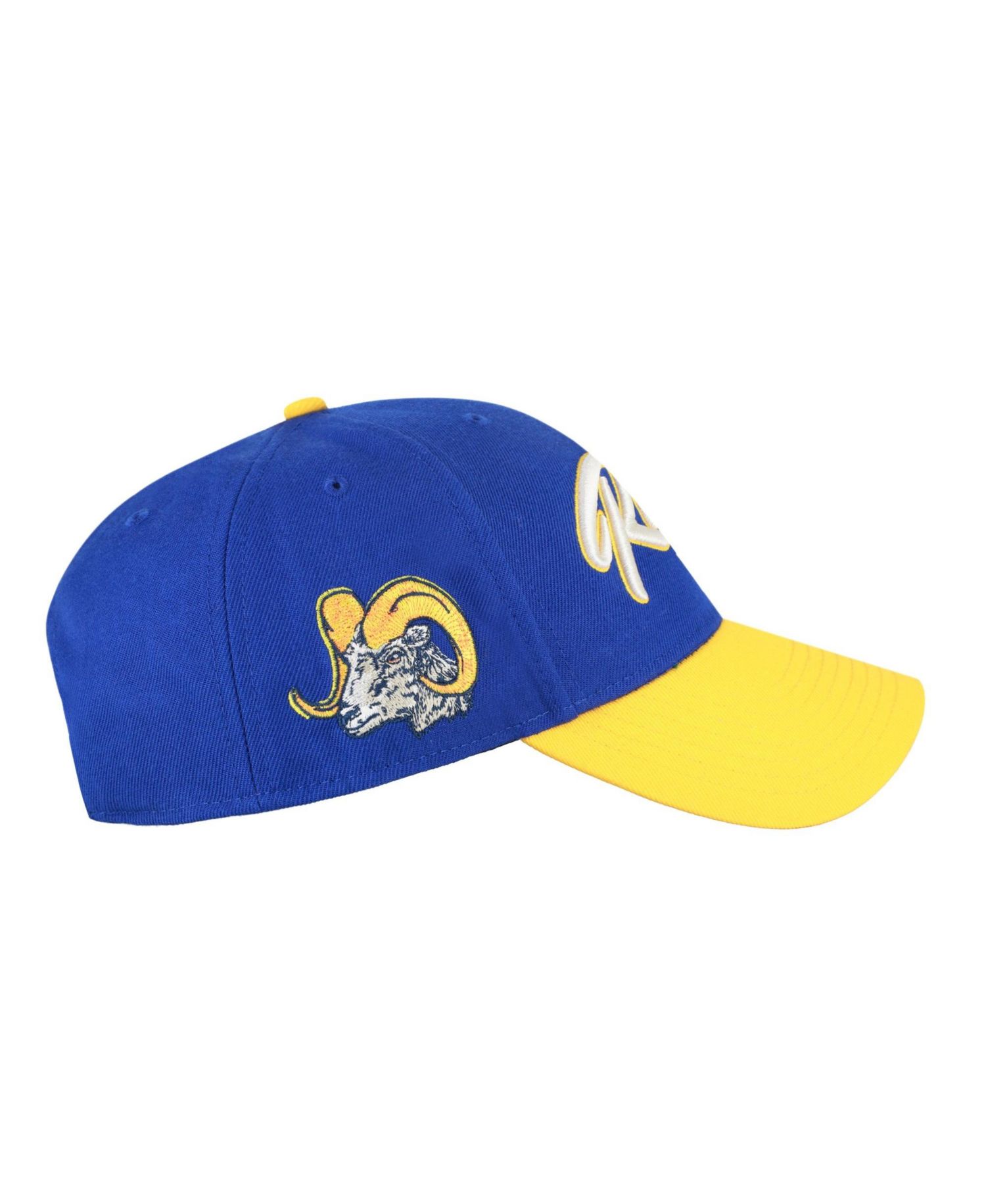 Men's '47 Royal Los Angeles Rams Throwback MVP Adjustable Hat