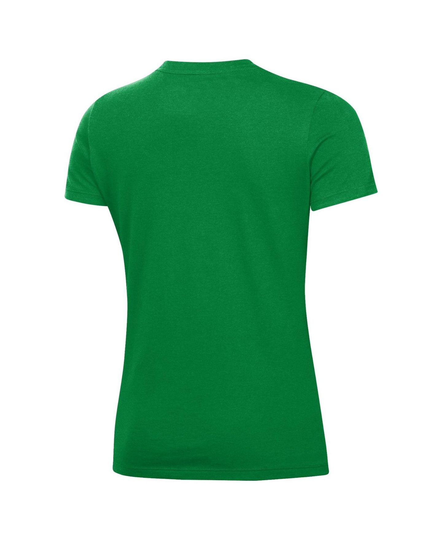 Женская футболка Under Armour Kelly Green Notre Dame Fighting Irish Leprechaun HeatGear — фото 3