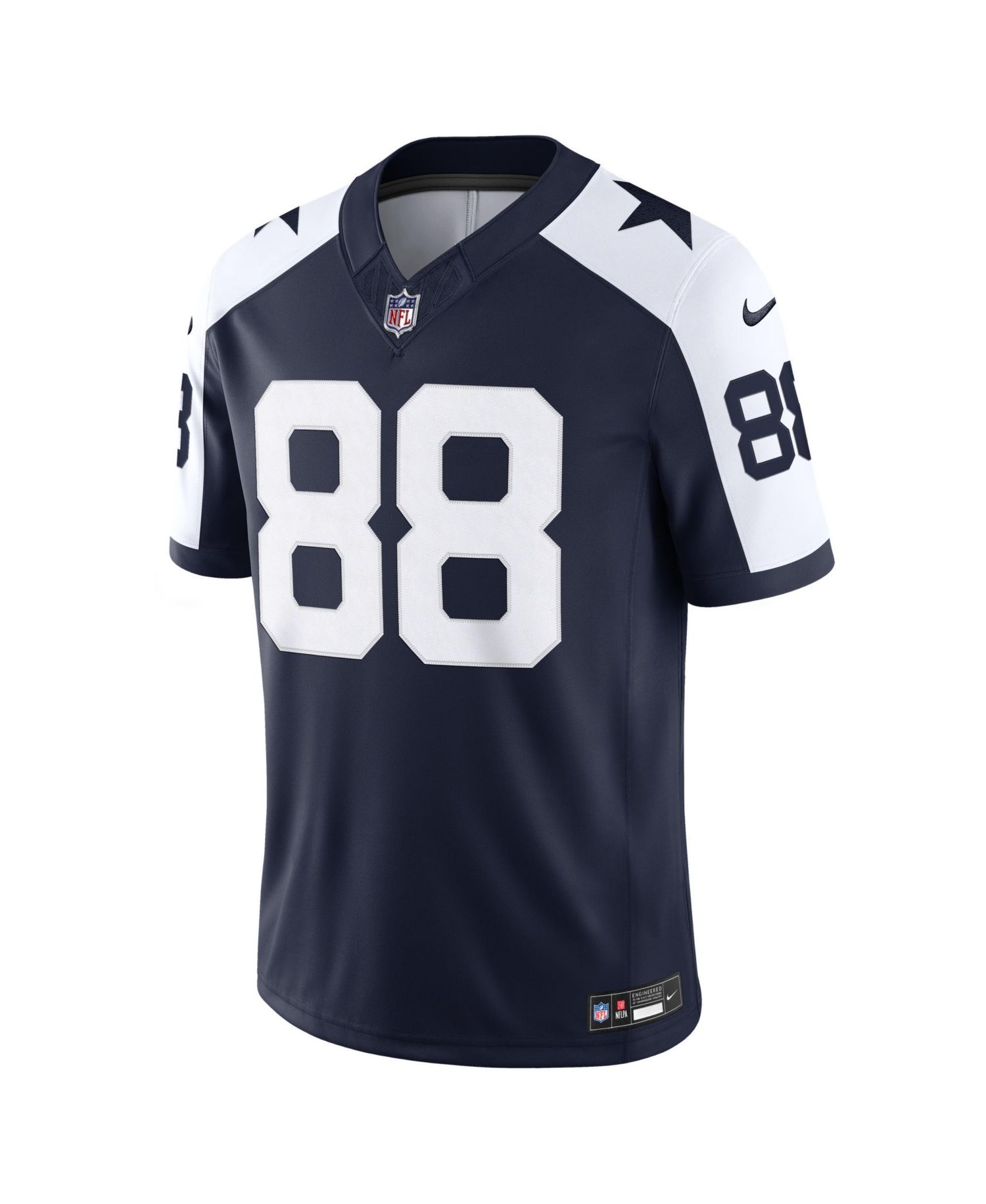 Men's CeeDee Lamb Navy Dallas Cowboys Alternate Vapor F.U.S.E. Stitched Limited Jersey