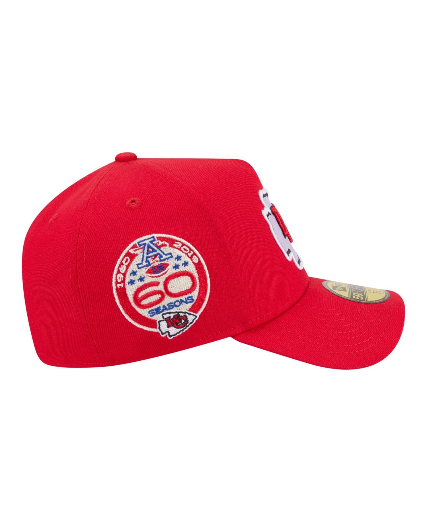 Men's Red Kansas City Chiefs A-Frame 59FORTY Fitted Hat