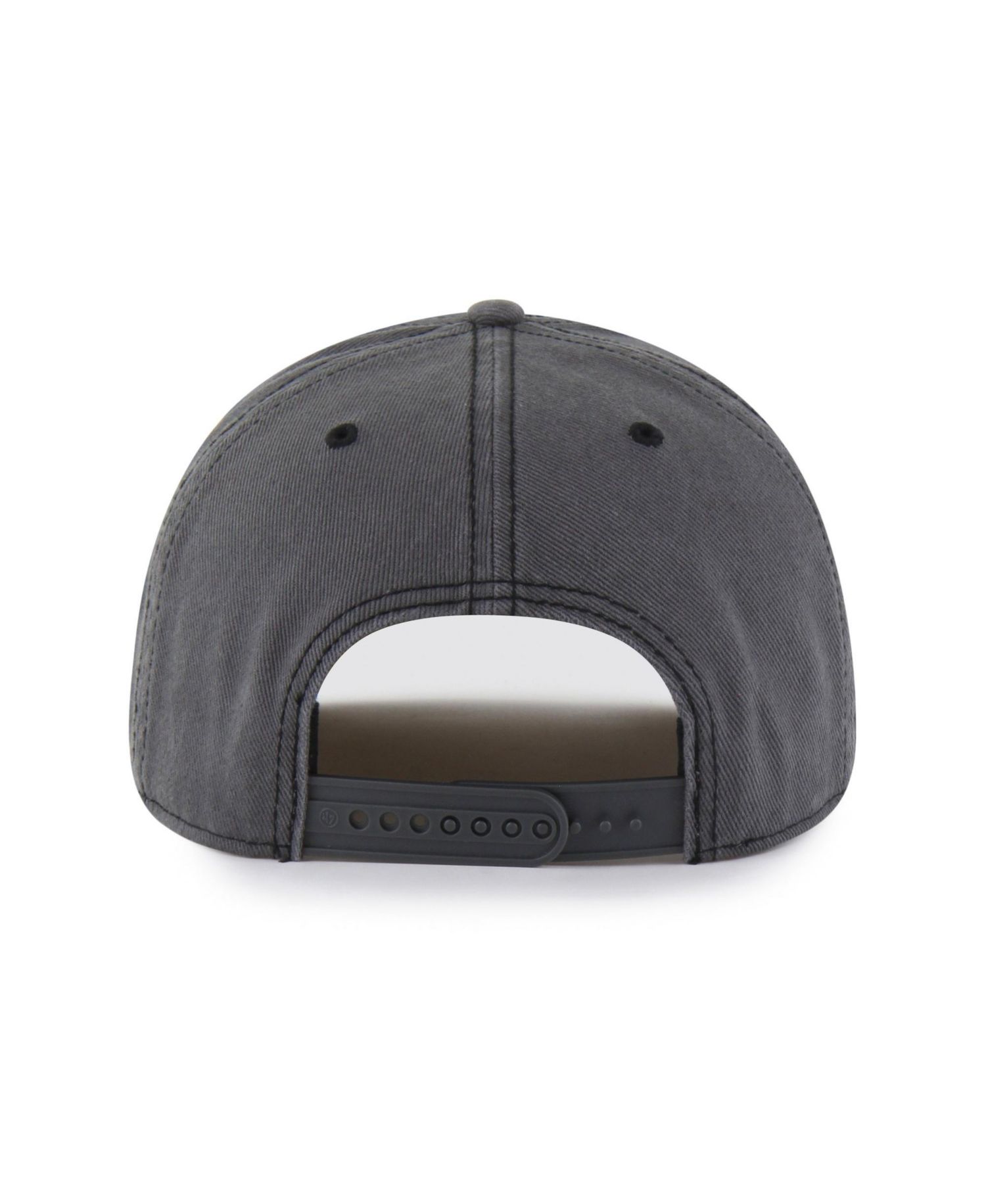Men's '47 Charcoal Detroit Lions Calderwood Well Worn Hitch Adjustable Hat