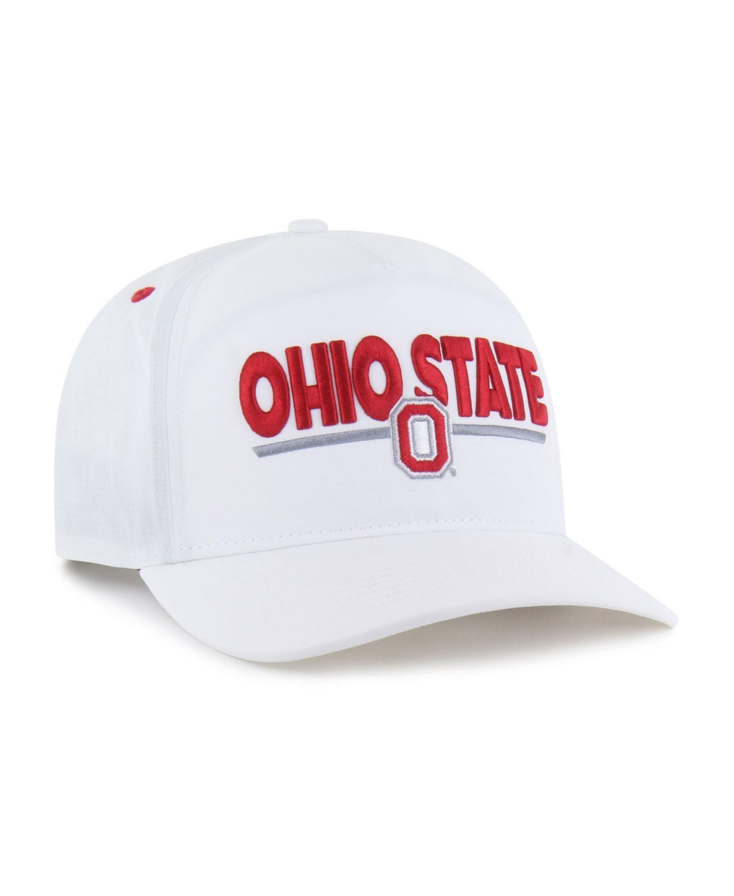 Men's and Women's '47 White Ohio State Buckeyes brrr&deg; Expressway Hitch Adjustable Hat